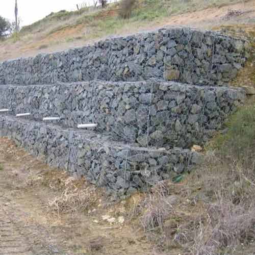 Low Prices Woven Wire Mesh Stone Retaining Wall Hexagonal Gabion Box Gabion Wire Baskets