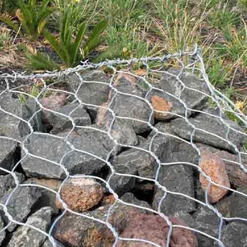 Galvanized Welded Iron Wire Mesh Gabion Box Stone Hexagonal Gabion Basket fence