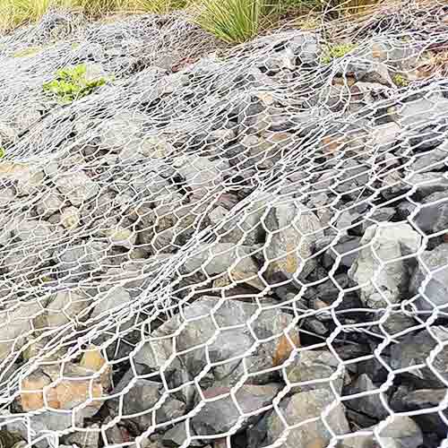 Gabion Slope Protection Stone Cage Net galvanized retaining wall gabion mesh