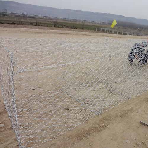 Gabion Cage Gabion Protection Cage Hexagonal Steel Wire Gabion Net Lead Wire Slope Protection Green Gabion Landscape Gabion Net Wall