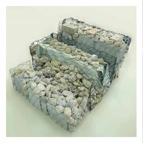 Stone Gabion Wire Mesh Cage Metal Hexagonal Wall Basket Gabion Welded Gabion Cage Box