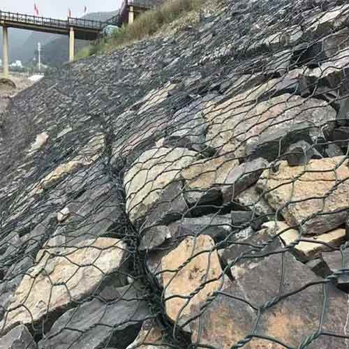 China PVC coated wire mesh gabion dam gabion box basket stone retaining walls gabion box