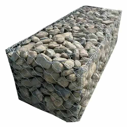 Galvanized Retaining iron wire mesh gabion box kenya 2x1x1 m gabion baskets