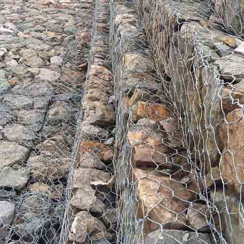 PVC-Coated Gabion Walls - Enhanced Durability in Harsh Environments